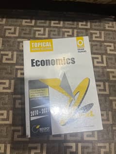 Economics o level past papers.