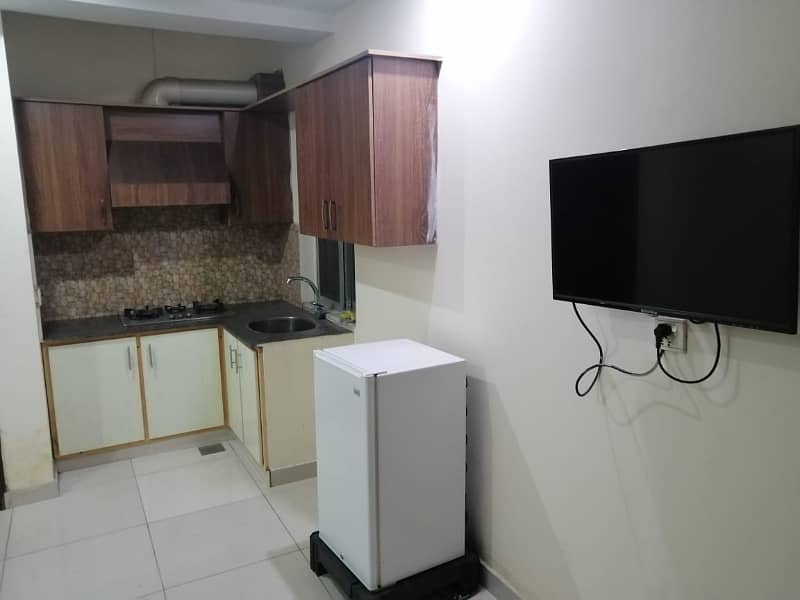 Fully Furnished Flat Single Bedroom Available For Rent In Citi Housing Gujranwala 12