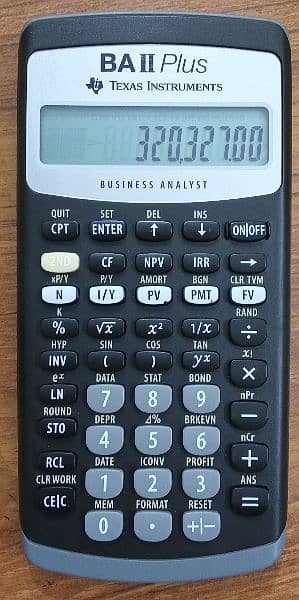 Financial Calculator BA II Plus TI 1