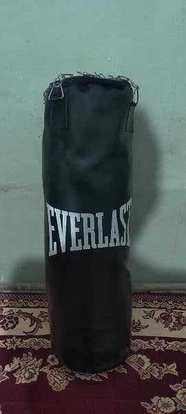 Leather Punching Bag filled with leather pieces. 2