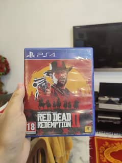 Red dead adamption 2 playstation 4&5 CD