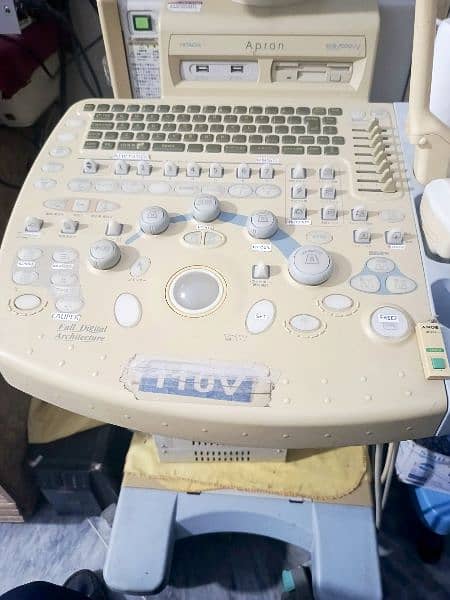 Ultrasound machine color Doppler Hitachi EUB-7000 with 3 probes 2