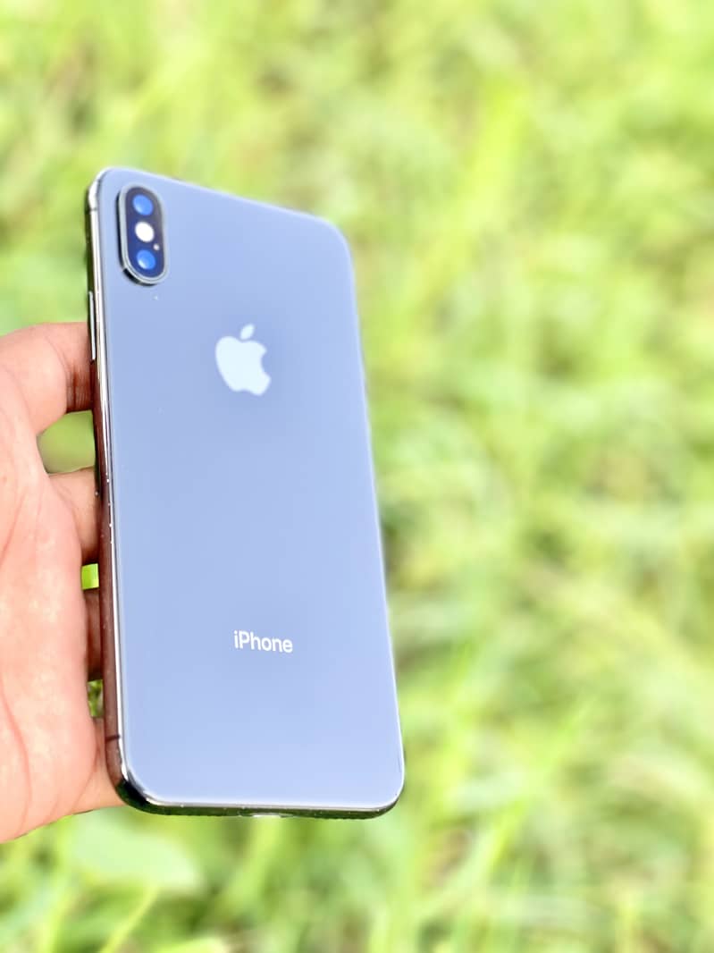 iphone X 256  PTA APPROVE with BOX 6