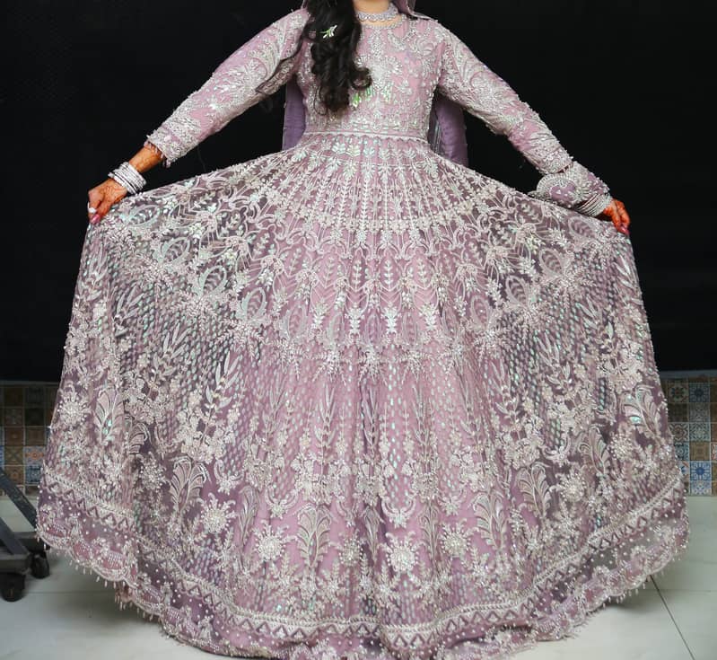 Beautiful Bridal Walima  Dress 2