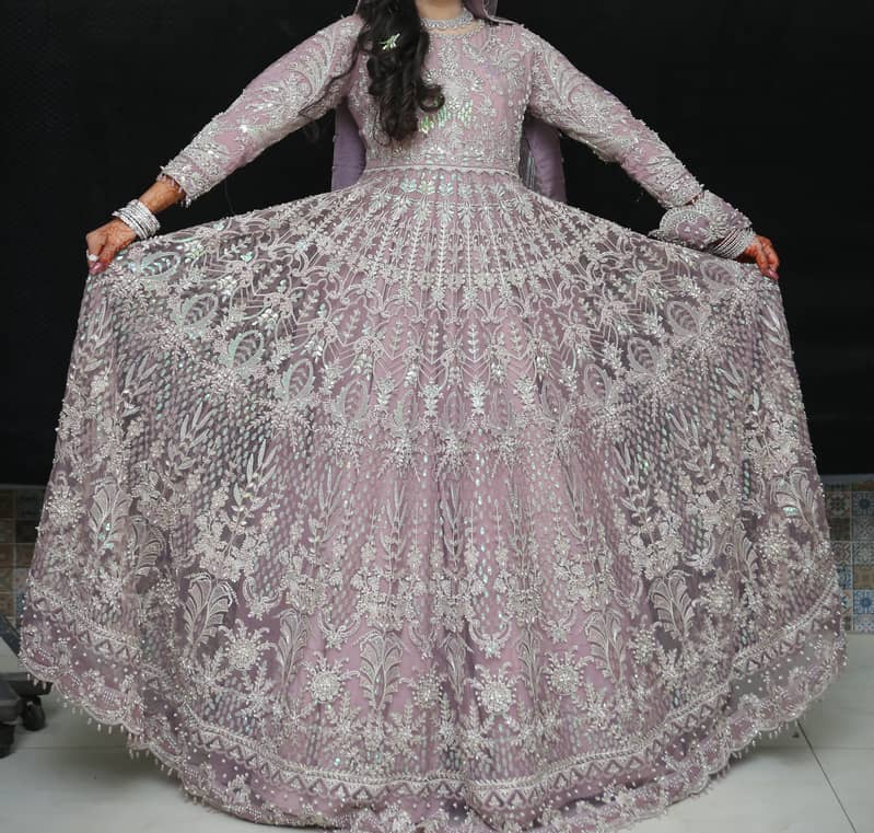 Beautiful Bridal Walima  Dress 1