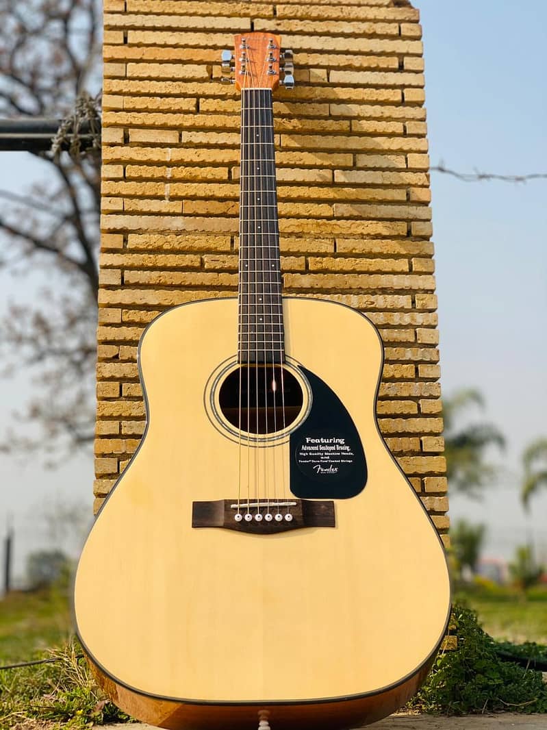 Fender CD-60 NAT-DS-V2 Acoustic Guitar Manufactured in Indonesia 1