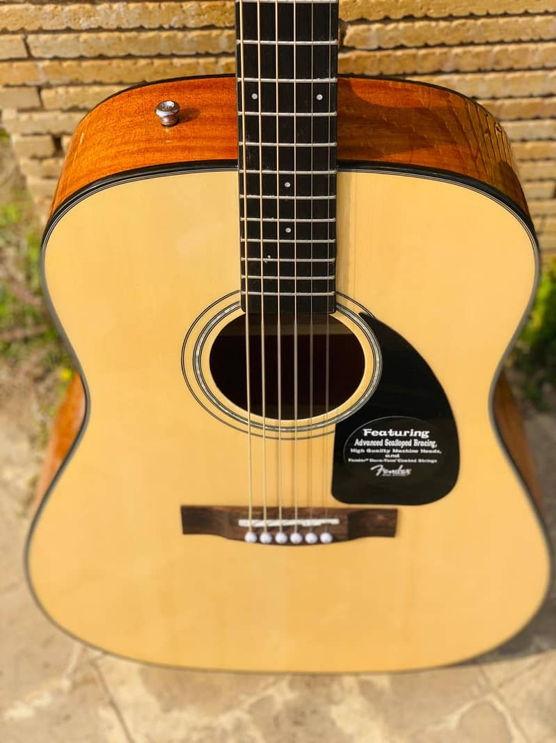 Fender CD-60 NAT-DS-V2 Acoustic Guitar Manufactured in Indonesia 4