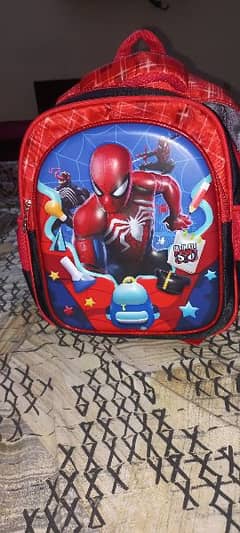 spider man school bag