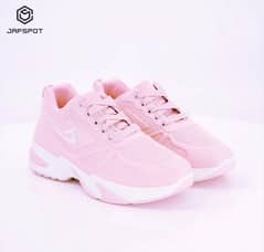 Jafspot -Women's Chunky Sneakers- JF30, Pink