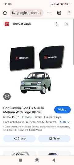 Mehran black car cover & side glass felixible cover 0