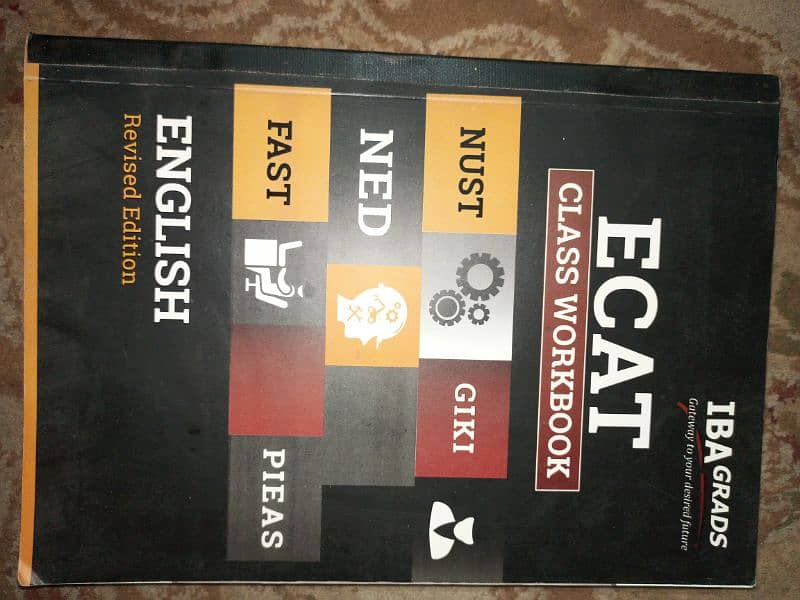 E-cat preparation book. different prices IBA grades and Anees hussain 2