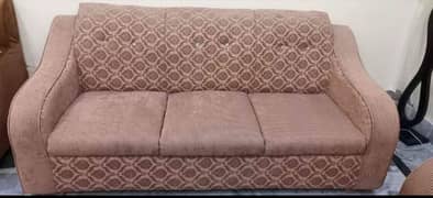 6 seater sofa set jacquard fabric molty foam