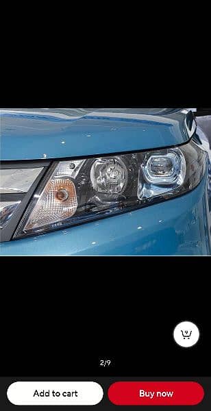 suzuki vitara front hearlights 2