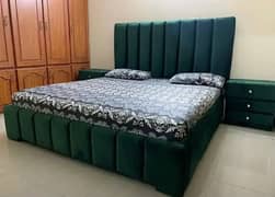 double bed 10 years warranty keekar wood structure