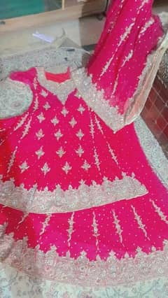 3 Pics Bridal Dress What'sapp 03234529246