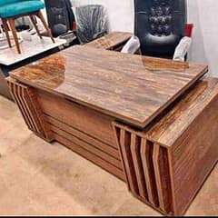 Office table , executive style with side board, size 24*48 inch  7 yea