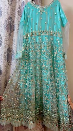 Net embroidery Maxi