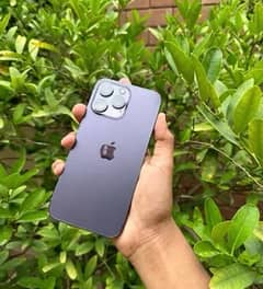 Apple iPhone 14 Pro Max Pta Approved 128GB Deep Purple Colour!