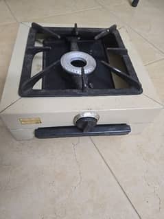 Kitchen Single Gas Stove/Chula & Old Celling Fan