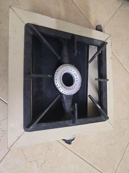 Kitchen Single Gas Stove/Chula & Old Celling Fan 2