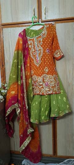 mehndi dress