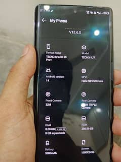 Tecno Spark 20 Pro+ 16/256 108mega pixel