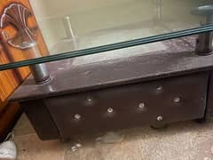 Premium Center table with 3X3 Glass top