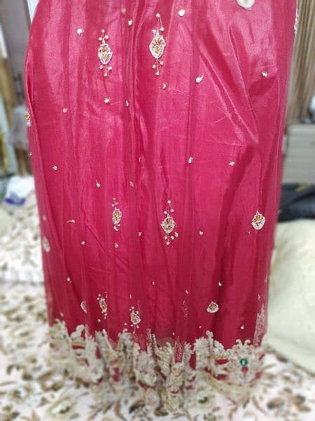 Blouse+Lehnga+Dupatta+Rukhsati Dupatta+Jewelry+Pouch 6