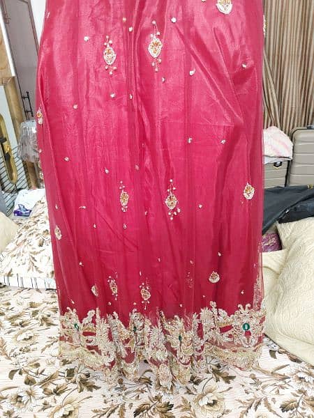 Blouse+Lehnga+Dupatta+Rukhsati Dupatta+Jewelry+Pouch 12