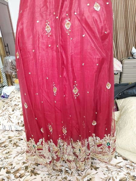 Blouse+Lehnga+Dupatta+Rukhsati Dupatta+Jewelry+Pouch 13