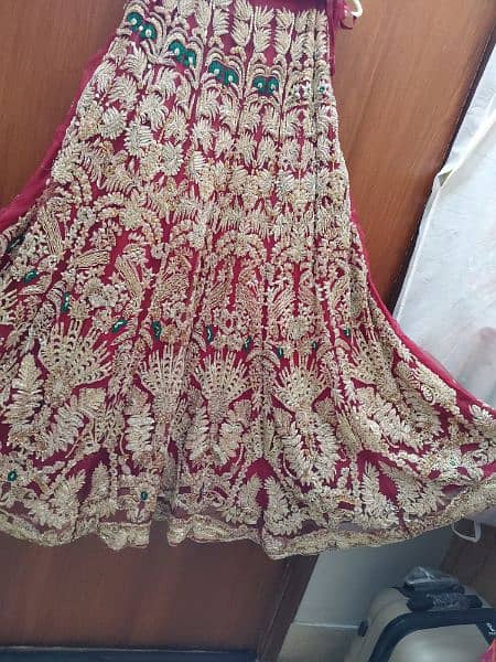 Blouse+Lehnga+Dupatta+Rukhsati Dupatta+Jewelry+Pouch 19