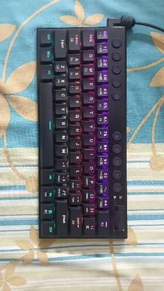 Redragon FULLY MECHANICAL GAMING RGB Keyboard (low profile + 60%)