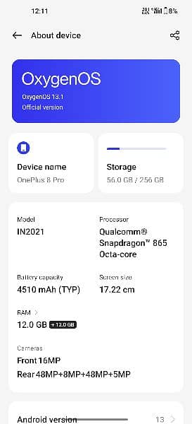 one plus 8 pro 12 256 blue 2