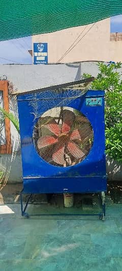 blue lahori big size air cooler in working condition