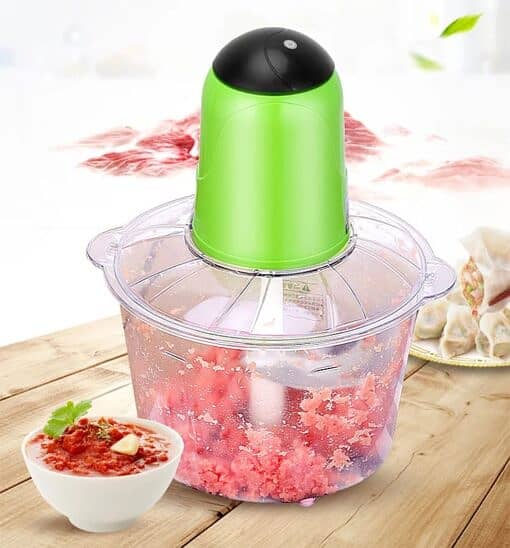 Electric Meat Grinder Chopper Machine | Mini Food Processor 2l Bpa-fr 3