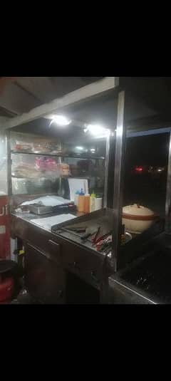 Fast Food Setup for sale with Fiber Cabin