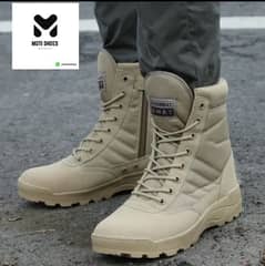 Men's Army Long Boot Shoes 0