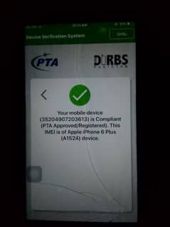 iphone 6 plus pta approved ha Exchange possible ha WhsAp 03184530412