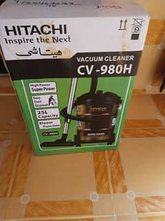 Box pack hitachi vacuum cleaner