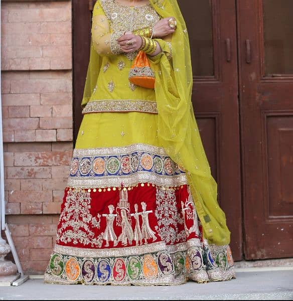 Mehndi dress|Bridal dress|walima dress 1