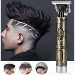 Metal Body Vintage T9 Hair Trimmer Cordless Professional Hair Clip