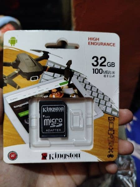 Kingston 32 GB Micro SD Card (Never Used) 0