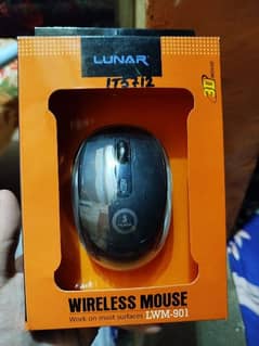 LUNAR Wireless Mouse LWM-901 (Never Used)