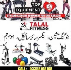 Used Fitness store in Karachi Treadmill walking jogging Running machin 0