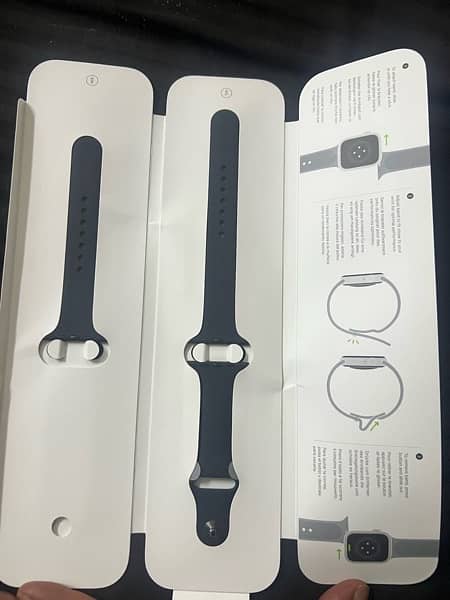 apple watch midnight sport band demo 45mm 4