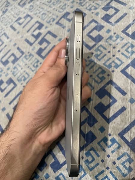 Iphone 15 pro max 256gb natural titanium 10/10 3