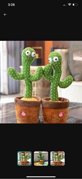 dancing cactus toy 0