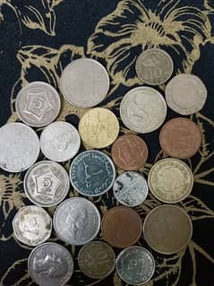 (place bid) antique and old unique coins and note collection