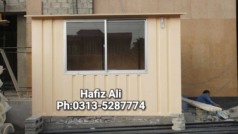 prefab building container office mobile toilet porta cabin guard room 0