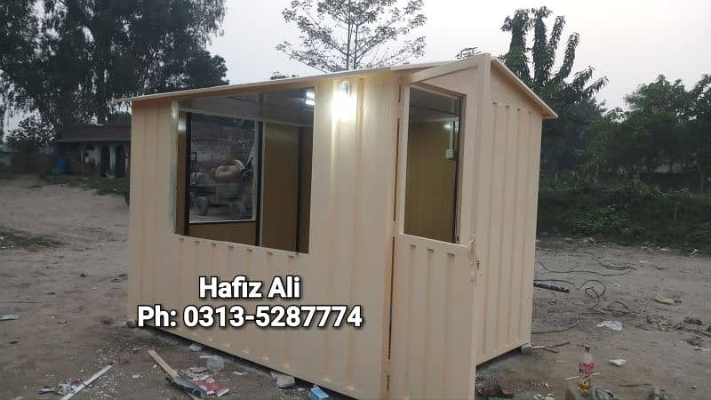 prefab building container office mobile toilet porta cabin guard room 1